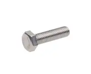 Hex Head Screws Bolts 304 Stainless Steel Metric Flat Hexagon Coarse Threaded Machine Cap Fully Thread Assortment SUS Storage Silver M8x30mm 25X