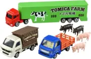 Tomica 1:64 Japan Farm Semi-trailer truck Set Metal Diecast Car Model Toy