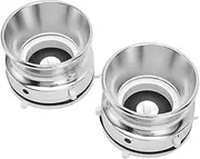 1 Pair Hub Adapters, 10 Inch Reel-to-Reel Tape Machines, Hub Adapter, Aluminium Opener Universal Charger for Studer ReVox Akai Teac