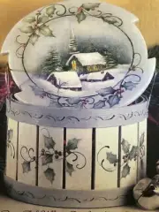 Vintage Tole Pattern Packet: Winter Scene Packet by Mary Wiseman