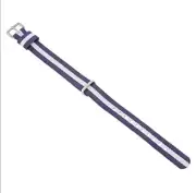 Daniel Wellington Glasgow Navy/White Textile Watch Strap DW00200074