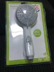 NOVA - 5 Function Deluxe Hand Held Shower Head Extra Long Hose Brand New