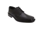 Roamers Mens Superlite Lace-Up Leather Shoes (Black) - UTDF118
