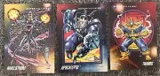 Apocalypse Thanos Maelstrom Marvel Comic Collector Cards Impel 1992 X-Men Disney