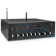 Pyle PT506BT.5 Professional Powered Amplifier & Bluetooth Receiver Stereo