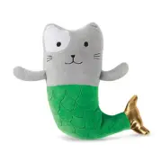 Fringe Studio Plush Mercat Mermaid Cat Interactive Dog Squeaker Toy