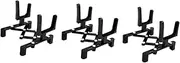 Vaguelly 3pcs Violin Stand Guitar Stand Multiple Guitars Professional Folding Violin Tree Holder Stand Violin Rack Instrument Accessory Ukulele Stand Double Bass Child Foldable Non-slip Mat