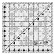 Creative Grids Quilting Ruler 10 1/2in x 10 1/2in CGR10