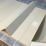 70cm Width Bathtub Cover, Dustproof Foldable Space Saving Bathtub Lid, Thermal Insulation PVC Bathtub Lid Shutter for Home, Bathroom (180 x 70 x 1.2cm)