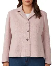 Estelle Plus Cropped Floater Jacket