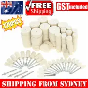 129pcs Polishing Wheel Buffing Pad Drill Bits Power Tools For Dremel Rotary Tool