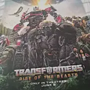 New Transformers Rise of the Beasts 2023 Exclusive Movie Poster 28x22