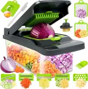 Vegetable Chopper Pro 12 In1 Multifunctional Slicer Dicer Cutter