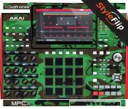 Akai MPC-X Skin | Camo Green | Protective Decal | StyleFlip Skins