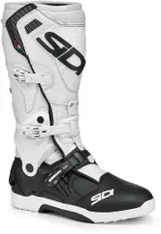 Sidi Crossair Motocross Boots, black-white, Size 38 for Men Black White