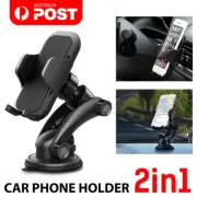 Windshield Car Phone Holders Mount Stand for iPhone 16 Samsung S25 Mobiles GPS