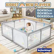 Baby Playpen Safte Gate Fence Barrier Pen Activity Centre Playground Enclosure