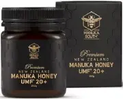 Manuka South Premium UMF 20+ Manuka Honey 250g - made in New Zealand