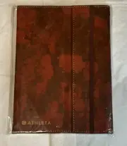 Athleta Gratitude Journal Soft Cover Leather Like Refillable 100 Pages 9x7