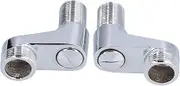 Shower Faucet Swing Adapter G1/2 to G3/4 Shower Mixer Faucet Swing Arm Adapter Cold Hot Water Pipe Fixed Accessory for Bathroom