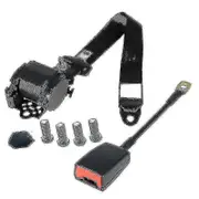 Three-point Car Seat Belt Fully Automatic Retractable Driver"s Seat Belt Three-point With Base Socket