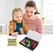 Portable IQ Logical Puzzle Brain Teaser Smart Games Children TO