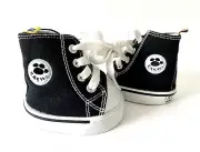 Build A Bear Workshop Sneakers Black And White High Tops Converse Style