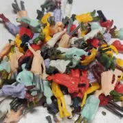 80 X Model-People 1:75 Scale People Painted-Figures For Model Trains Layout