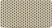 Argyle Buffalo Plaid Tartan Check Scotland Black Yellow Travel Toddler Bed Sheet Waterproof Cot Sheet for Kids Portable Bed for Toddlers Travel Mattress 50'' x 25'' (Sheet,Bed Not Included)