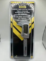 GENERAL TOOLS 3 In. Carbon Fiber Digital Caliper