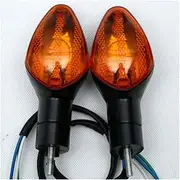 Turn Signal Indicator Motorcycle Turn Signals Blinker Amber Light For CBR 600RR 600 RR 2003-2019 (Color : A)