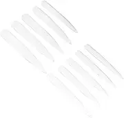 Healeved 120pcs Manicure Nails Long Artificial Nails Nail Art Practice Hand Halloween Nail Removable False Nail Nail Diy Kit for Women