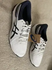 Asics Gel Glide Brand New In Box Golf Shoes Size 10 White/Midnight Blue UNUSED