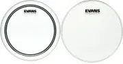 Evans EC2S Clear Drumhead - 8 inch + Evans TT10G1 Value Bundle