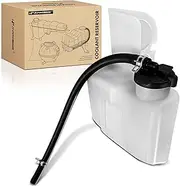 A-Premium Engine Coolant Overflow Recovery Reservoir Tank [With Cap & Hose] Compatible with Toyota Prius 2001 2002 2003, 1.5L