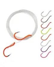 Gamakatsu 415308: Kokanee 2 Hook Snell Red 4