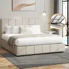 Oikiture Bed Frame Double Size Beds Platform Gas Lift Storage Base VISH