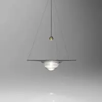 在飛比找ETMall東森購物網優惠-北歐藝術水滴吊燈丹麥設計師臥室餐廳床頭酒店水波紋玻璃裝飾燈具