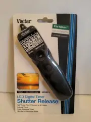 Vivitar LCD Digital Timer Shutter Release for NIKON DSLR Camera D90/D3100/D5000