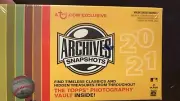 2021 Topps Archives Snapshots Unopened Box