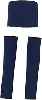 Guohetuk 1/6 Scale Top and Sleeves for 12 Inch Figure , Blue