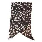 Vince Camuto 18" x 72" Leopard Bias Cut Oblong Scarf #VC2503