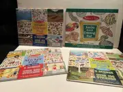 Lot 3 Melissa & Doug Reusable Sticker Pad Books Jumbo Animal Color Books 3 New