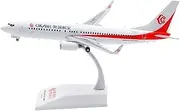 Pre-Built Model Aircraft 19CM Scale Aircraft Replica 1/200 for Okay Airways B737-800 B-5571 Highly Detailed Finished Airplane Model Miniature Airplane Model