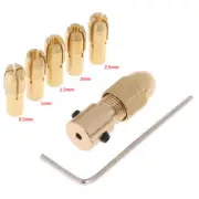 Electric Motor Shaft Mini Drill Chuck Fixture 0.3mm-3.0mm Small To Drill Bit)