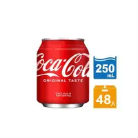 在飛比找ETMall東森購物網優惠-可口可樂 易開罐 250mL (24入)*2箱