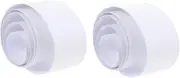 VALICLUD Self-adhesive Anti-slip Tape 2pcs Bathroom and Flooring Strips Waterproof Non-slip Easy to Install