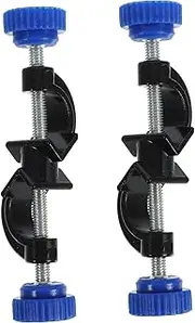 CHILDWEET 2pcs Laboratory Iron Rack Clamp Lab Stand Holder Clamp Stand Lab Stand Head Clamp Holder Lab Clamp Holder Clamp Holder for Laboratory Lab Stand Clamp Laboratory Equipment