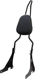 Motorcycle Passenger Backrest Motorcycle Passenger Detachable Sissy Bar Rider Backrest Fit for Harley Davidson Sportster XL 883 1200 2004-2023