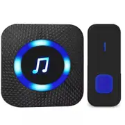 Loud Door Bell Wall Waterproof Chime Plug Wireless In Doorbell 5 Levels Volume